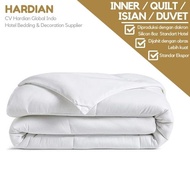 QUILT DUVET INNER Thick Hotel Blanket INNER Filling DUVET with Pure Silicone Dacron, 5 Star Hotel St
