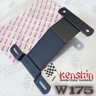 Kawasaki W175 Headlight Lower Number Plate Holder Bracket
