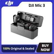DJI Mic 3 Wireless Lavalier Mic 1TX 1RX 2TX 1RX  Kit with Charging Case Adaptive Gain Control&Dual B