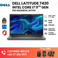 Dell Latitude 7420 i7 11th Gen 5G Sim Card Support | 14” INCH | 16GB RAM | 1TB SSD | Business Laptop
