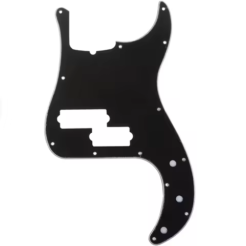 Musiclily Pro 5-String 13-Hole Contemporary P Bass Pickguard for Fender American Precision Bass