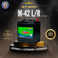 OSIMA M42 M42L M42R EFB Stop Start Car Battery 55B19L | MF Maintenance Free Produa Myvi Bezza Ativa
