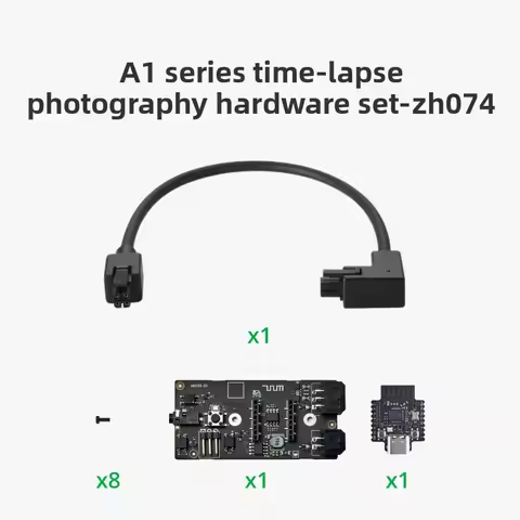 Brand-new Original for Bambu Lab CyberBrick Time-lapse Photography Hardware Set 3D Printed Model Com