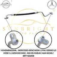 MERCEDES-BENZ W204 ( 2 PIN ) DENSO 1/2 HOSE ( L ) A204 830 0415 - AM=HS-4146.M / AAA-ML541 / BRT=421