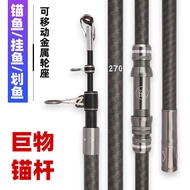 Anchor Rod Light Hard Fishing Rod Long Casting Rod Visual Anchor Fishing Rod 2.4m to 4.5m Anchor Rod