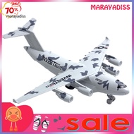 <MYS> Diecast C17 Transport Plane Pull back Light Sound Aircraft Model Education Toy
