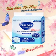 (Wholesale 50 pieces) Phu Dat X3 Active ML10 XL10 super absorbent diapers Phu Dat old diapers Phu Da