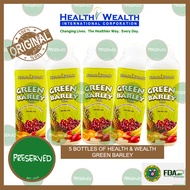 Health and Wealth Green Barley 5 BOTTLES