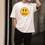 Drew house FW22 mascot ss tee cream 笑臉 奶油白