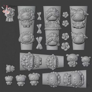 GHGK 1pc 3D Transparency Nail Art Art Decorations Nails DIY Design Silicone Nail Art Templates Nails