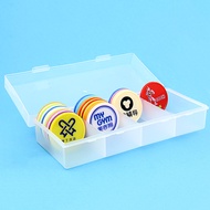 Desktop Storage Box Small Size Integrated Coin Token Reward Coin 37mm3.7cmPP Box 100pcs Storage Box