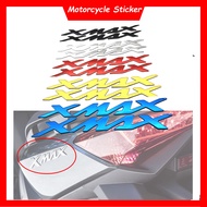 Motorcycle 3D Emblem Badge Decal Tank Wheel XMAX Sticker For Yamaha X-MAX 250 300 XMAX250 XMAX300