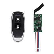 KEBETEME Universal Remote Control 12V Motor Relay Module 3.6V 6V 18V Relay Receiver and Transmitter
