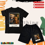 Anomali Bestie Boys and Girls T-Shirt and Shorts Set - Anomali Best Friend Tung Tung Sahur, Ballerin