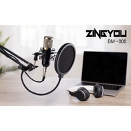 ZINGYOU Condenser Microphone Bundle, BM-800 Mic Kit