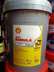 Shell 15W-40 Rimula R4X 15W-40 /18Ltrs.API: CI-4 น้ำมันเครื่องเชลล์ ริมูล่า R4X 15W-40 ขนาด18ลิตร มาตรฐานAPI : CI-4