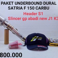 PAKET Knalpot Underbone Satria fu/fi SJ88 SJ 88 SJ-88 SJ_88