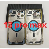 New OEM Housing For Iphone 13 Pro Max Cover Battery Door Rear Chassis Middl Frame with Back Glass Fo