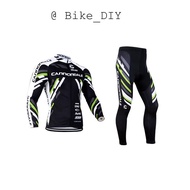 2024 Spot Cycling Clothes Long Sleeve Jersey Suit Outdoor Riding Bike MTB Clothing Bicycle Long Pants Set APL60