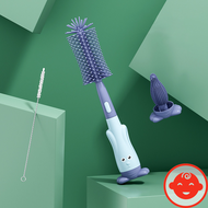 Cọ rửa bình sữa silicon cho bé HÌNH THỎ 4 chi tiết CAO CẤP C04