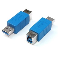 fujiei USB 3.0a Male-B Female Adapter USB3.0 High Speed Transmission A To B Male