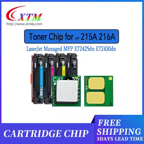4X 215A 216A Toner chip W2310A W2311A W2312A for HP Color LaserJet Pro M155 M182 M183 W2410A W2411A 