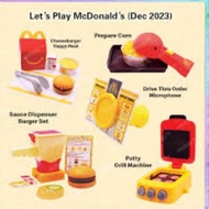 Mc Donalds playset happy meal MCD children's toys make MC Donalds products