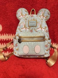 Loungefly Disney bag 旋轉木馬米奇背包 迪士尼 書包 書包