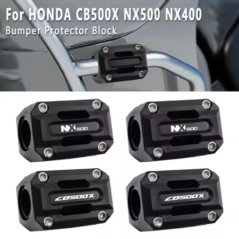 For HONDA CB500X NX400 NX500 NX 500 2013-2024 Motorcycle Bumper Engine Guard Protection Block Crash 