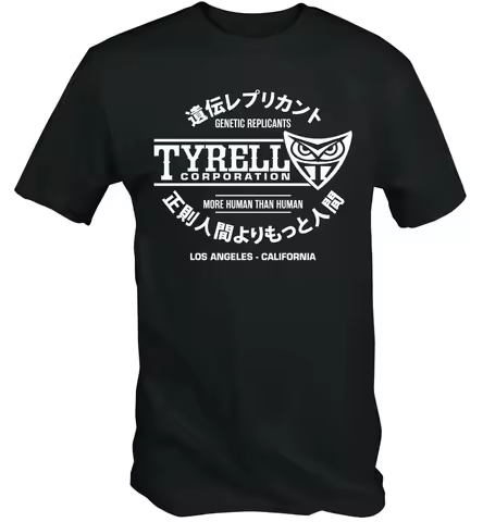 Tyrell Corporation Runner Blade Corp Replicant Nexus Sci Fi Movie Themed T Shirt New Fashion Short S