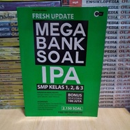 Original Book FRESH UPDATE MEGA BANK OF QUESTIONS FOR SMP SCIENCE GRADES 1, 2, & 3 By EDUKA Cmedia T