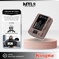 KingMa USB-C Rechargeable Camera Battery NP-FZ100 1960mAh 7.4v For Sony a7R IV / a7R III / a7 III / 