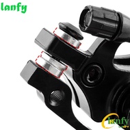 LANFY 2pcs M6 Disc Brake Spacer, Aluminum Alloy M6 Washer Disc Brake Caliper Gasket, Screw Washer Fi