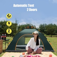 ✨Ready stock✨ MASKHIVE Outdoor Waterproof Camping Tent Pop Up Tent Hiking Shelter UV Foldable 1 or 2