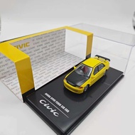 Sở thích 1:64 Honda Civic ferio Sir eg9 mô hình xe hợp kim