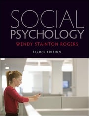 Social Psychology Wendy Stainton Rogers