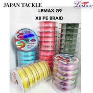 LEMAX G9 100M x8 BRAIDED LINE