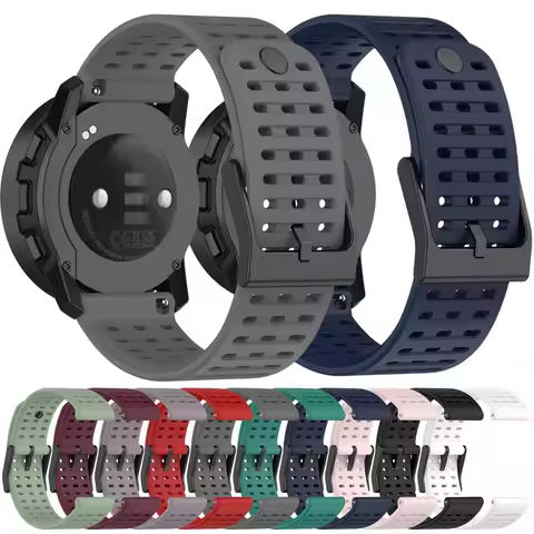 Silicone Band For Suunto9 peak pro Sports Strap For Suunto vertical/ Suunto5 peak Smartwatch Watchba