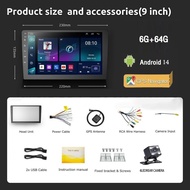Ready stock🇲🇾Double Fan Android Player 6GB+64GB android car player 7/9/10 inch Car Multimedia MP5 Pl