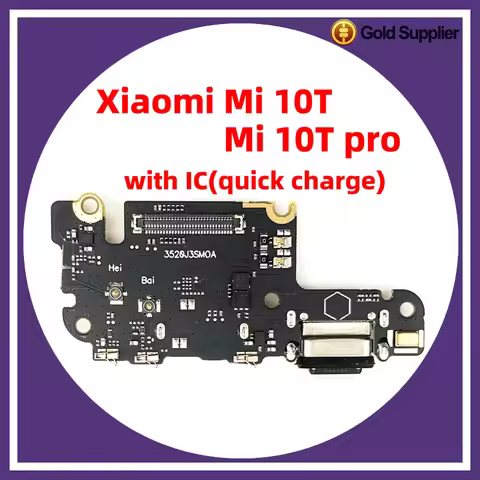 For xiaomi Mi 10T mi10T 5G mi 10T pro Dock Connector USB Charger Charging Port Flex Cable Board Repl