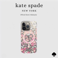 Kate Spade New York Flowerbed Pink Ombre Protective Hardshell Phone Case - IP15 Pro/Pro Max