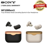 (100% Authentic) Sony WF-1000XM3 Wireless Bluetooth Earbuds HD Noise Cancelling Earphone with 1 Year Local SONY Warranty