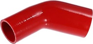 INFINAUTO 45 Degree 2.0 Inch to 2.5 Inch ID 4Ply Car Elbow Reducer Silicone Hose Coupler Intercooler