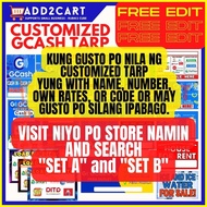 ◐ ☋ ◧ GCASH TARP COMBI w/ LOAD NA DITO TARP + FREE LAMINATED RATES RC