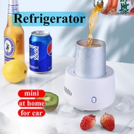 refrigerator mini portable Car / Home Cooling car refrigerator 12V 20w small inverter appliances