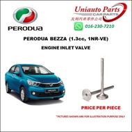 PERODUA BEZZA (1.3cc, 1NR-VE) ENGINE INLET VALVE