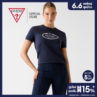 GUESS WOMEN เสื้อยืด รุ่น V6RI04K8FQ4 สีน้ำเงิน