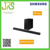 SAMSUNG SOUNDBAR 150 วัตต์ HW-T420 รุ่น HW-T420/XT (2020) | 2.1ch [รับประกัน 1 ปี]