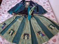 正版極罕完整secret honey Frozen Anna 冰雪奇緣安娜公主服裝