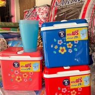 ESKIMO 3L BOX FREE 2 CAWAN PLASTIC ICE COOLER/ PICNIC BOX/ TONG AIS TAHAN SEJUK 20 JAM